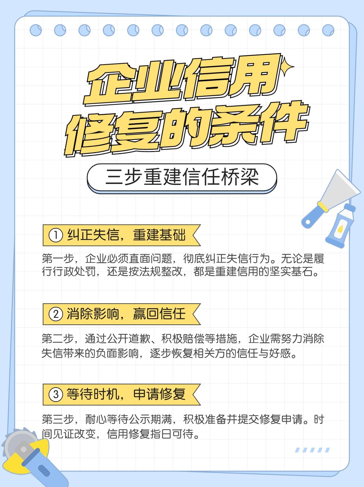 企业信用修复有什么措施彻底的消除企业的失信信息(有什么措施彻底的消除企业的失信信息记录)
