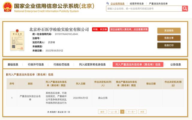 关于如何全网的屏蔽国家企业信用信息公示系统税务违法的信息